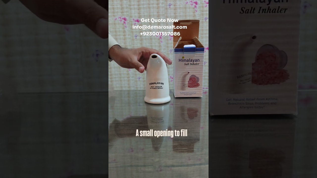 Can Himalayan Pink Salt Inhaler Help with Asthma & Allergies? | Breathe Pure Himalayan Air