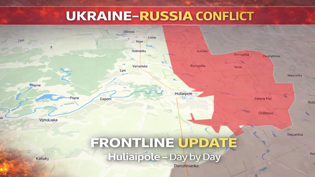 Ukraine–Russia Conflict | Huliaipole Frontline Update – Day by Day (OCT 1 – JAN 2 ) 2025-2026