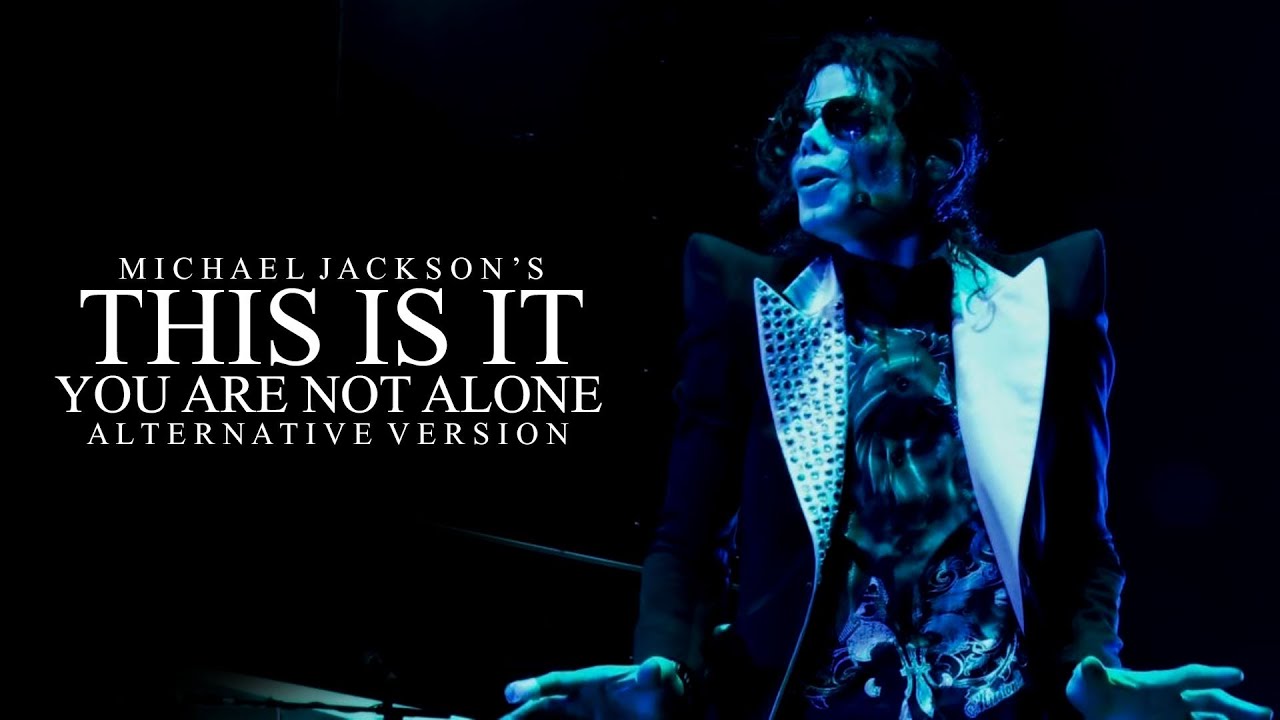 YOU ARE NOT ALONE - This Is It - Soundalike Live Rehearsal - Michael Jackson