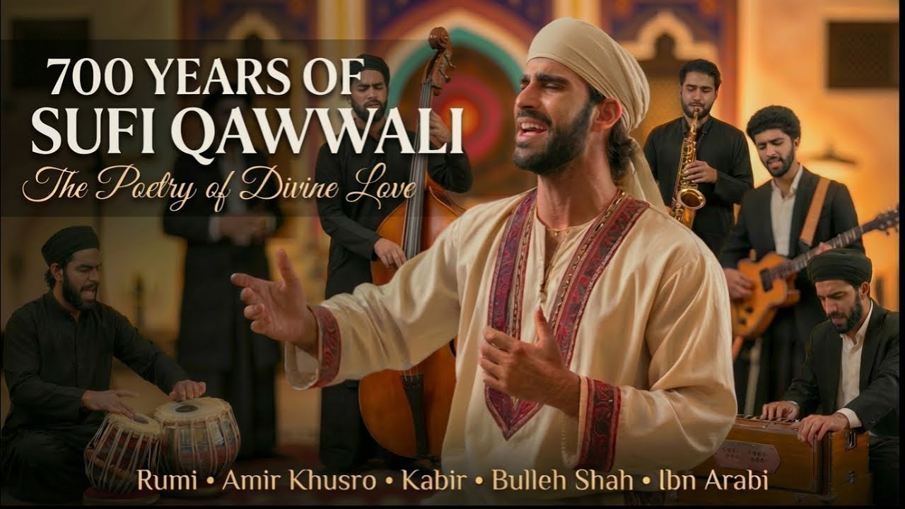 700 Years of Sufi Qawwali | From Rumi to Ibn Arabi | Taj Izhar
