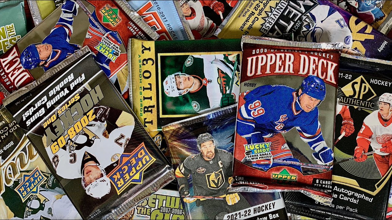 RARE PACKS! - Opening 20 Random Packs Of Hockey Cards #12