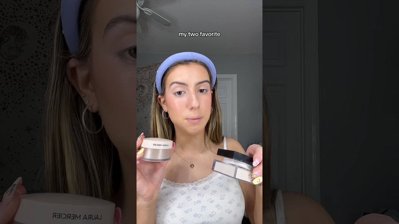 PART 1🤍How to use loose setting powder! #makeuptutorial #beginnermakeup #makeuphacks