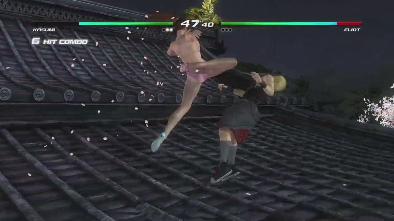 DEAD OR ALIVE 5 Last Round -KASUMI VS ELIOT-