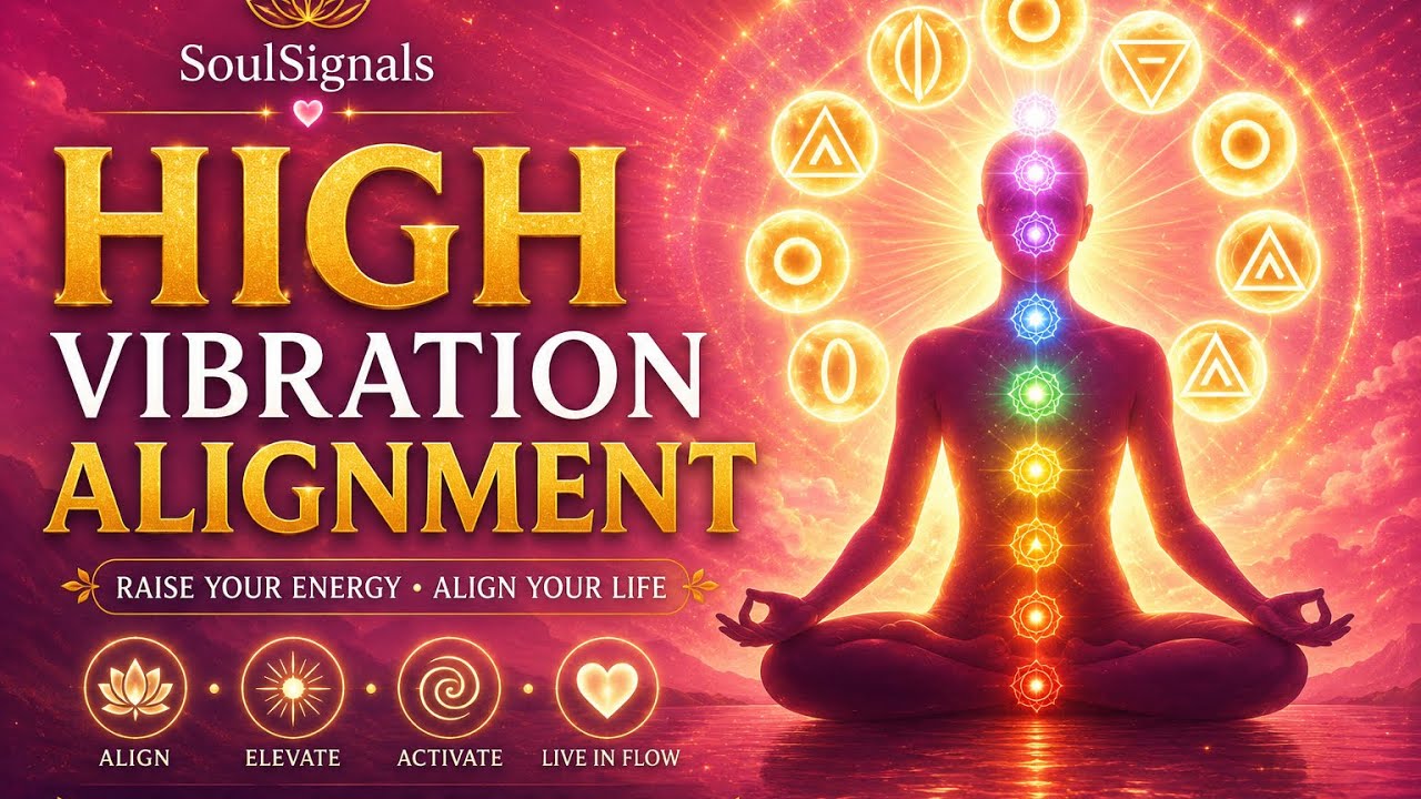 High Vibration Chakra Alignment | Keep Your Energy Aligned Within • 30 Minute Meditation