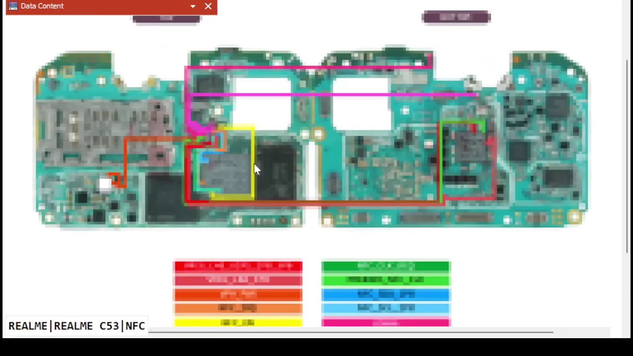 REALME C53 Network & NFC  Schematic Diagram