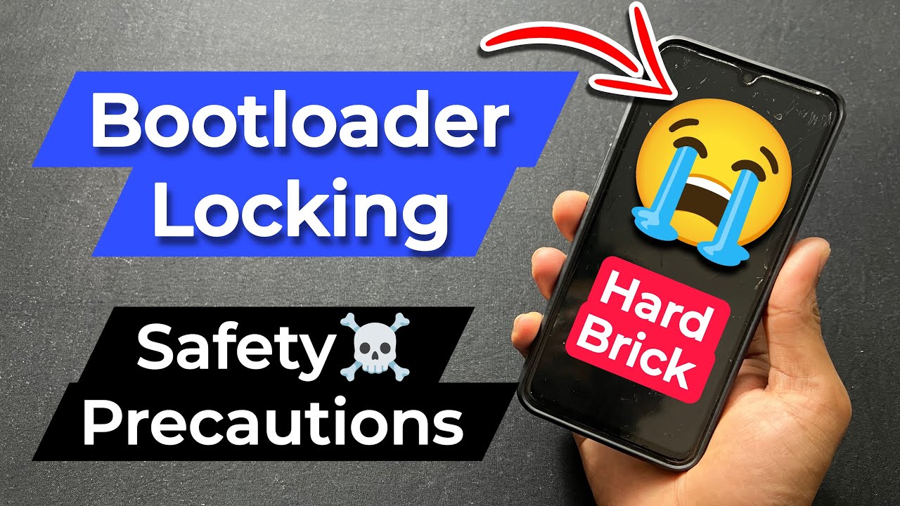 How To Lock Bootloader Safely. How To Relock Bootloader Safely. Bootloader Locking Precautions