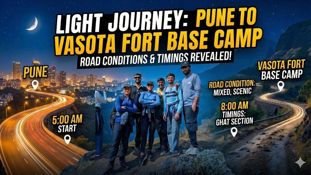 Pune to Vasota Road Trip Guide | Pune to Vasota Trek | Vasota Fort Trek | Vasota Jungle Trek | Va...