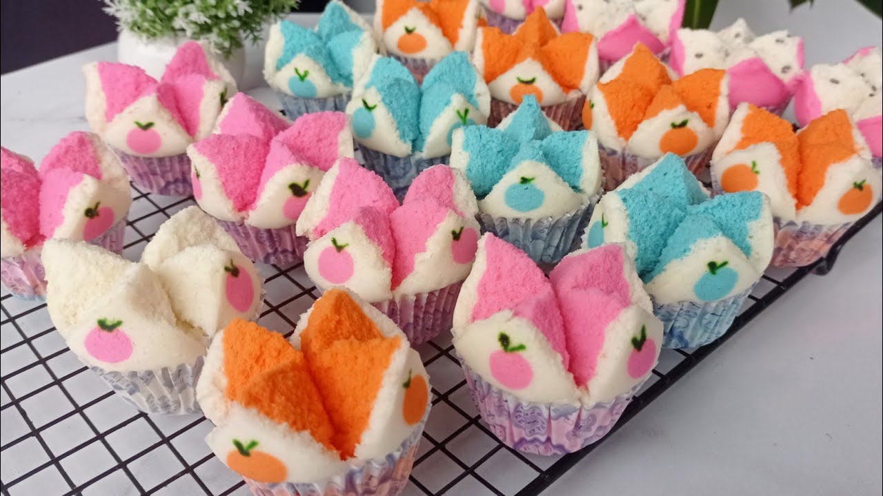 VIRAL DI THAILAND‼️CUTTON STEAM CAKE, AKU AJARI SUPAYA BOLU NYA MEKAR EMPAT SEMUA