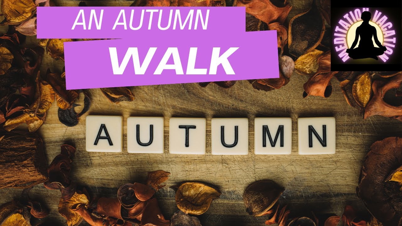 Guided Meditation for Deep Sleep - Autumn Walk (including over 7 Hours of Rain Sounds)