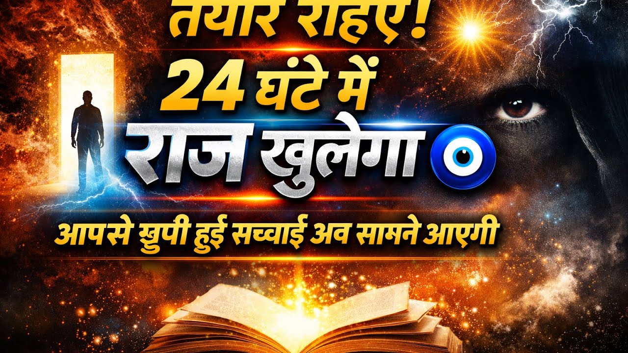 24 घंटे में एक बहुत बड़ा खुलासा होने वाला हैं । जिससे आप अंजान हो ।