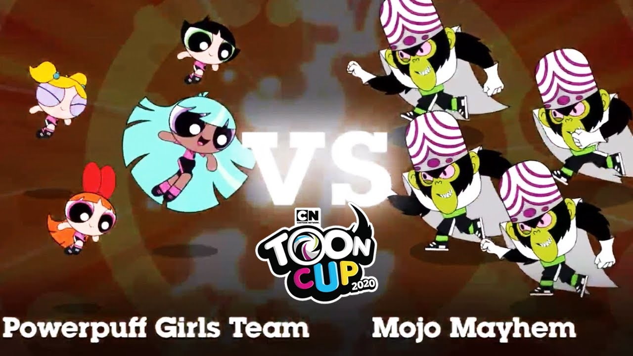 Toon Cup - Football Game - New Character Bliss ! Powerpuff Girls Team vs Mojo Jojo Team