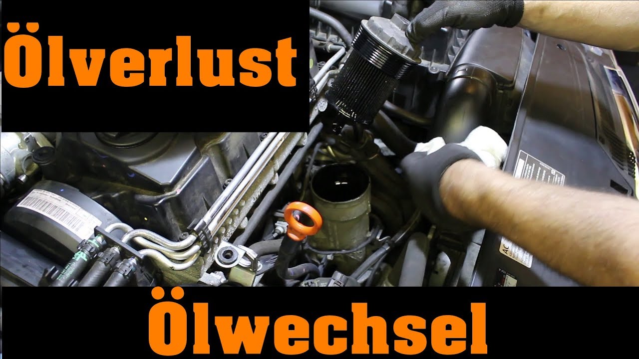 1.9 TDI Ölverlust ursache und Ölwechsel inkl. Ölfilter
