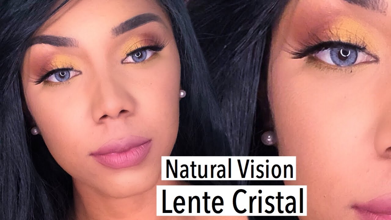 LENTE CRISTAL DA NATURAL VISION / NATURAL E CONFORTÁVEL - lente azul para morenas e negras
