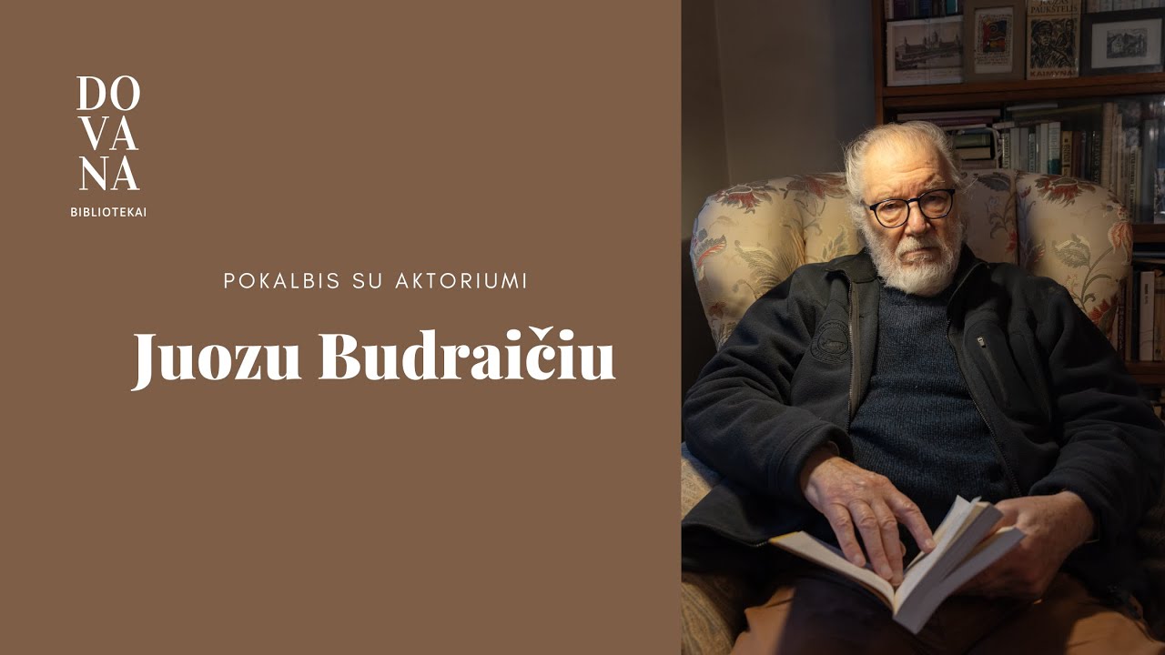 Dovana bibliotekai. Pokalbis su aktoriumi J. Budraičiu