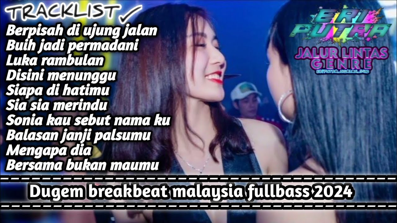 DUGEM BREAKBEAT MALAYSIA TERPOPULER FULLBASS 2024.