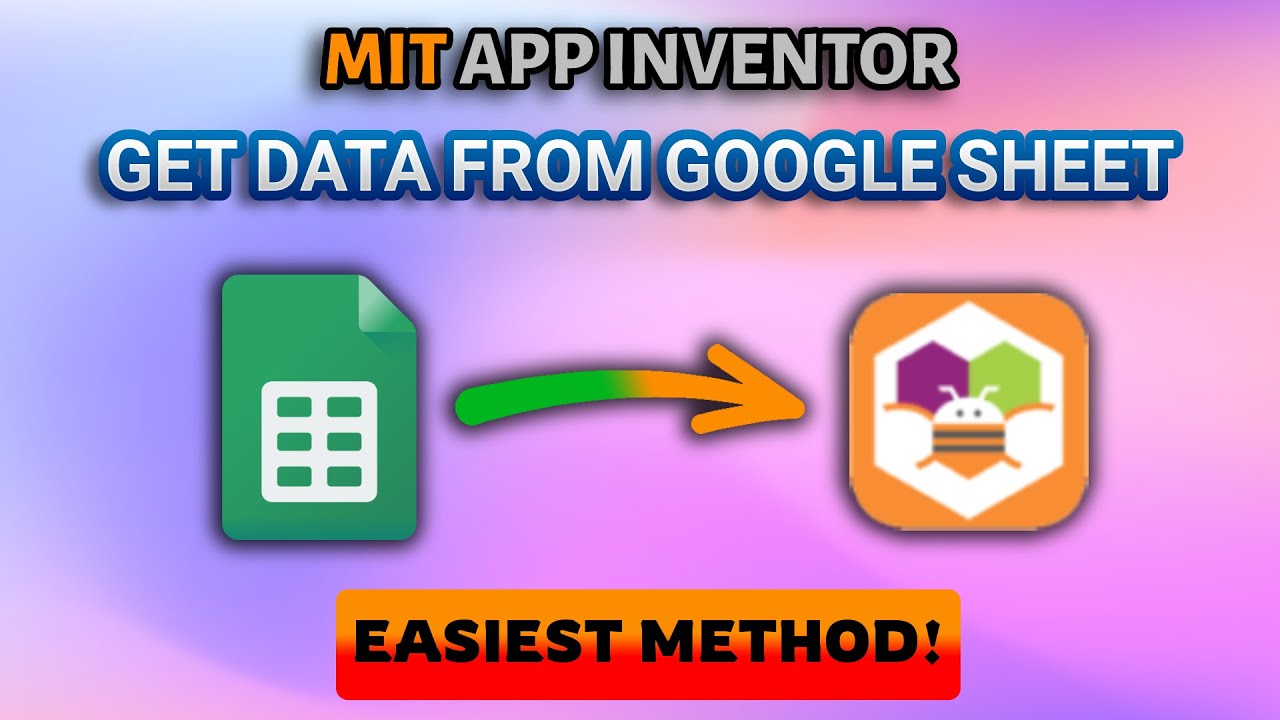 Чтение/получение данных из Google Таблиц в MIT App Inventor [База данных Google Таблиц] || САМЫЙ ...