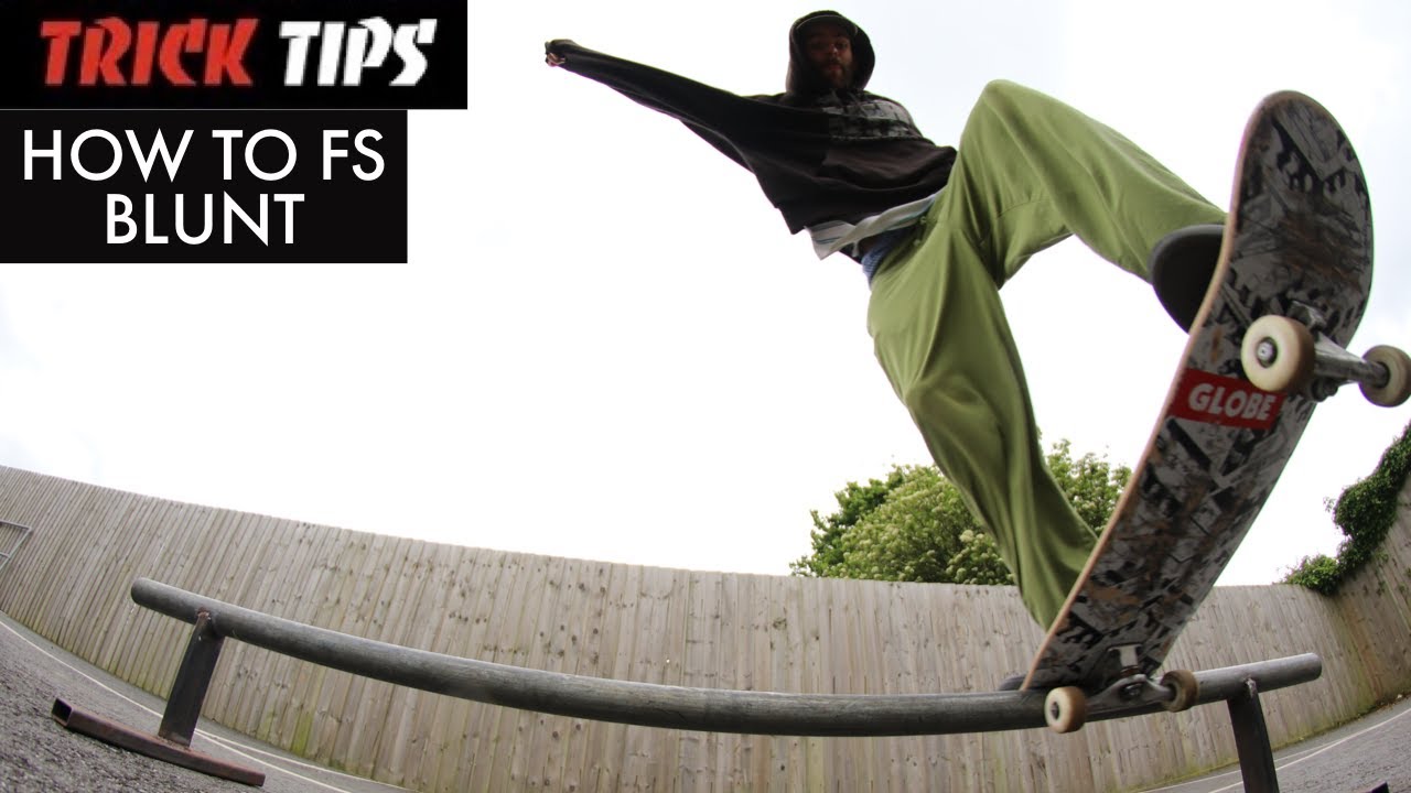 How To Fs Blunt (Rails) - Trick Tips - TR7 SKATE
