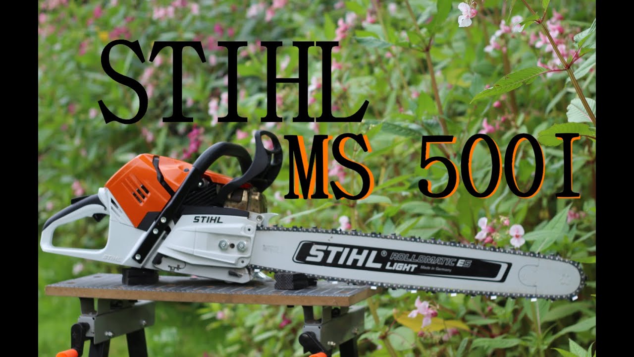 STIHL MS 500I -jest moc !