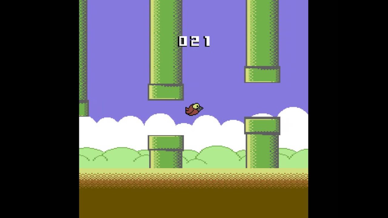[C64] Happy Flappy - High Score Attempt