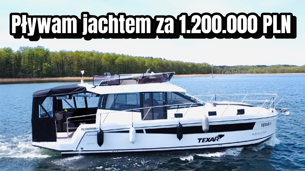 Czy to najbardziej luksusowy Houseboat na Mazurach? Platinum 40 Fly