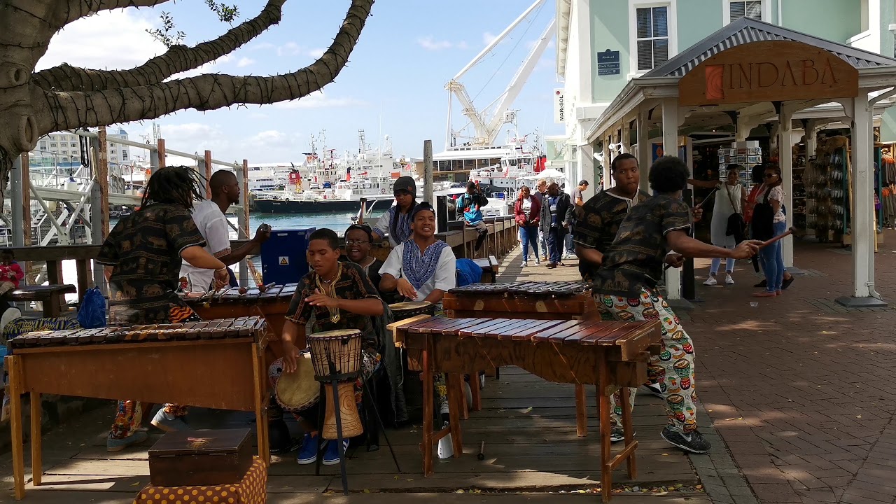 Cape Town, Water Front, Street musicians