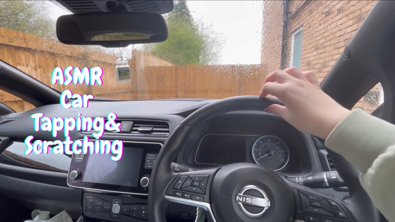 ASMR Tapping and Scratching In My Car | No Talking