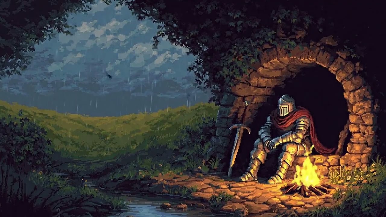 Medieval Castle at Midnight – Fantasy Ambience for Sleep, Focus & Calm Mind