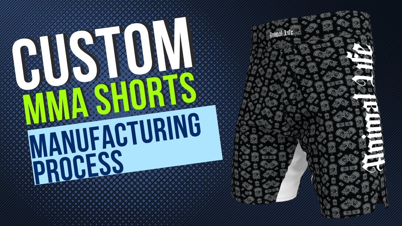 Custom MMA Shorts Manufacturing Process Explained
