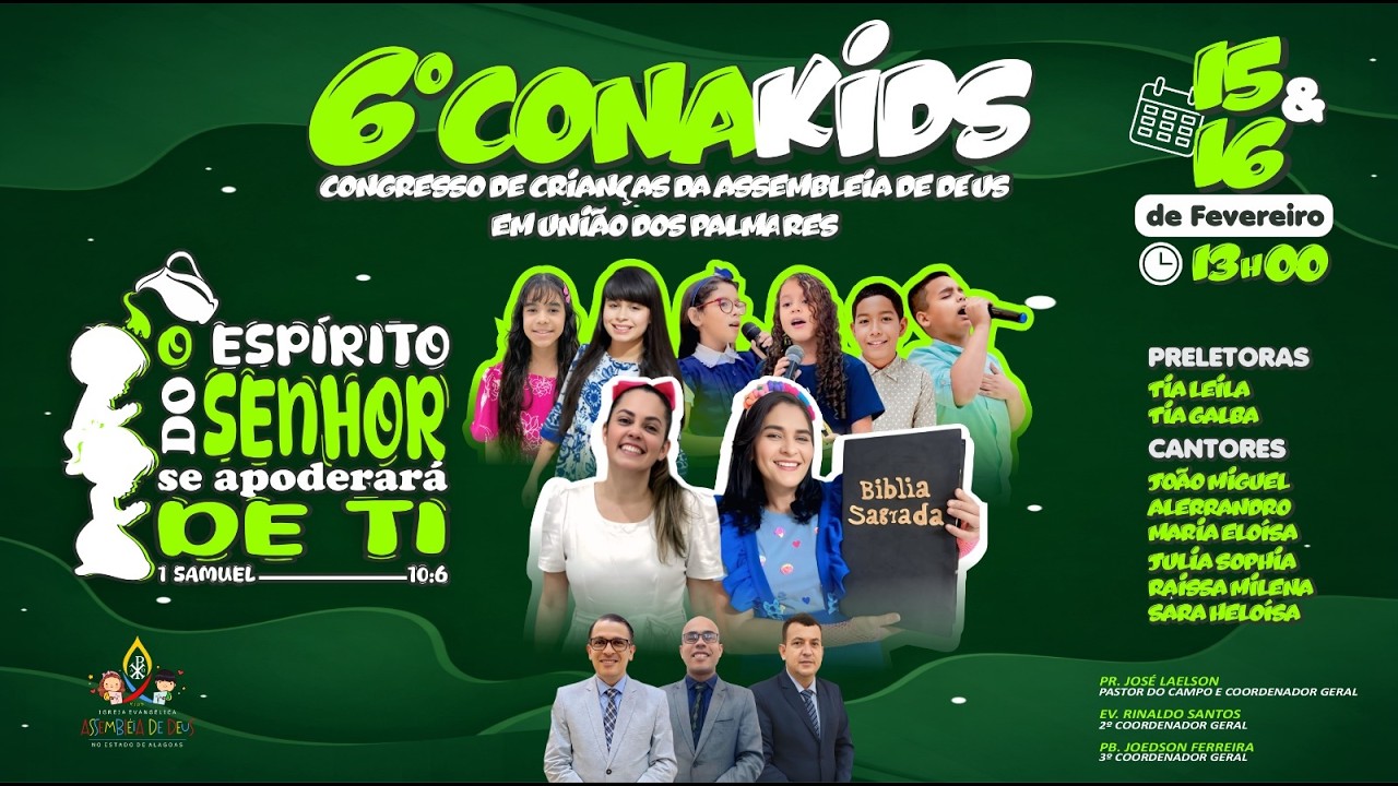 2º Dia do VI CONAKIDS - 16/02/2026