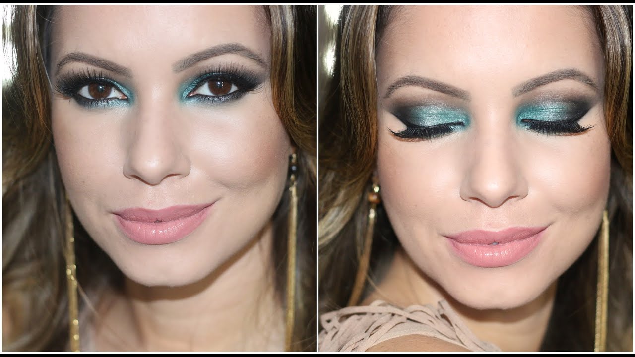 Maquiagem para Noite | Color Smokey Eye