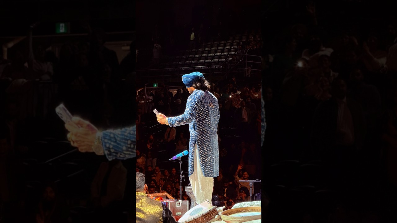 Satinder Sartaaj ji #famjam #grace in #edmonton Canada 28march #2025 #concert #sartaajlive #shorts 💙