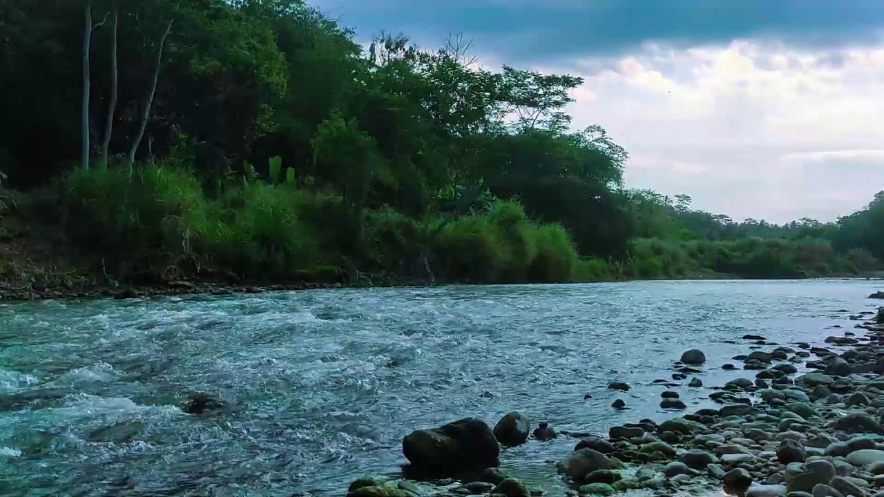 Powerful River Sounds for Deep Sleep  10 Hours Natural White Noise for Insomnia  Stress Relief