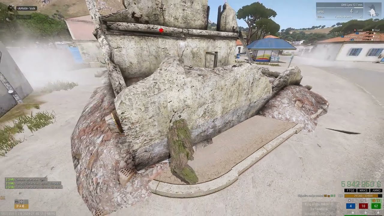 ACABANDO COM OS SNIPERS NO CAMPO DE BATALHA - ARMA 3 KING OF THE HILL