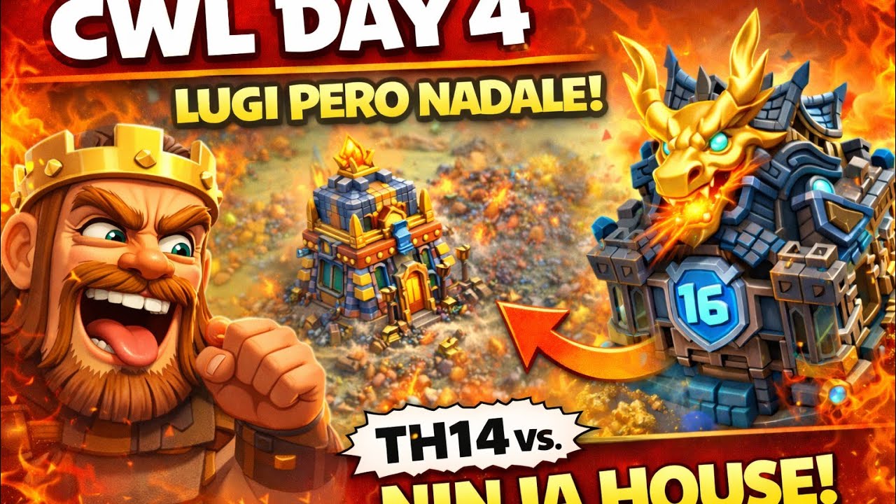 CWL Day 4: TH14 vs TH16 😤 Nahihirapan Pero Kinaya! Clash of Clans... #clashofclans #coc #clash 