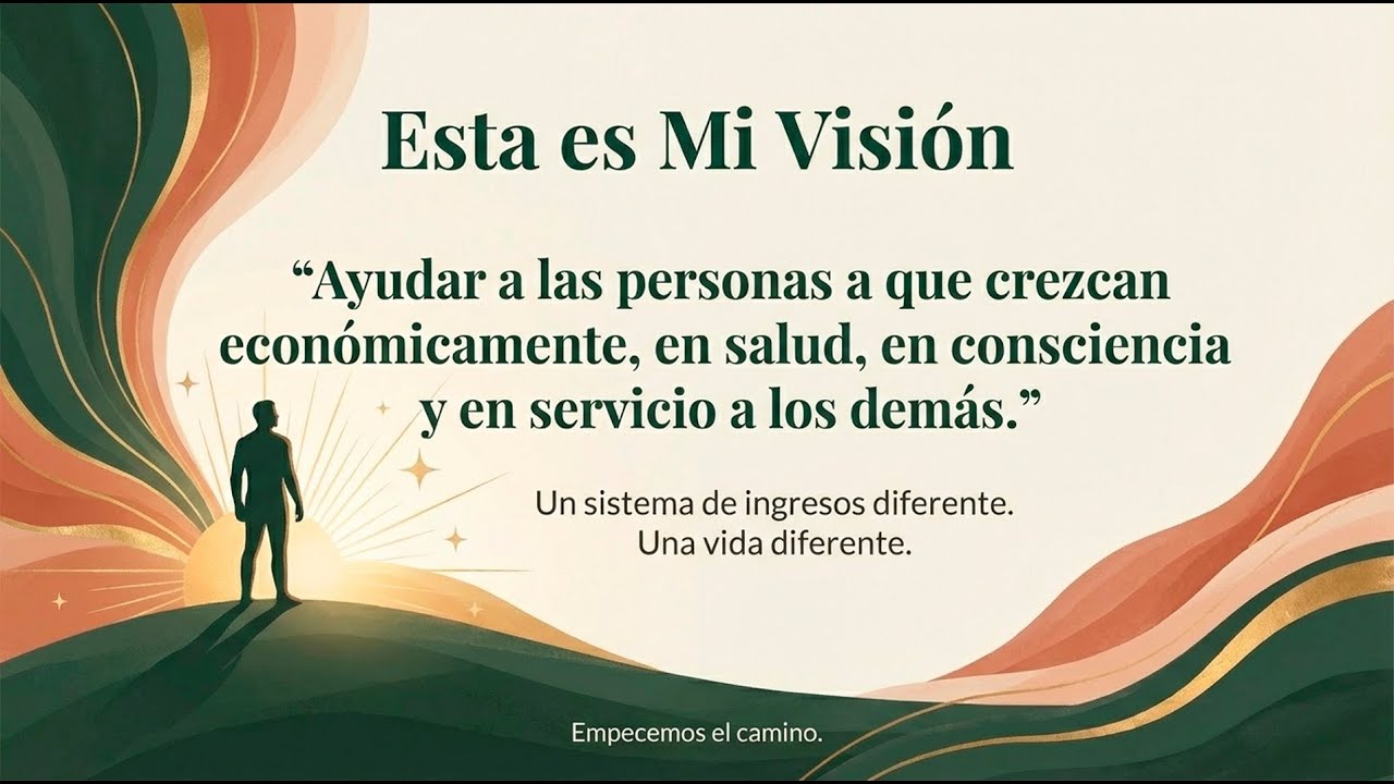 Emprendimiento Humano 1 a 1 | Una visión para construir una vida diferente