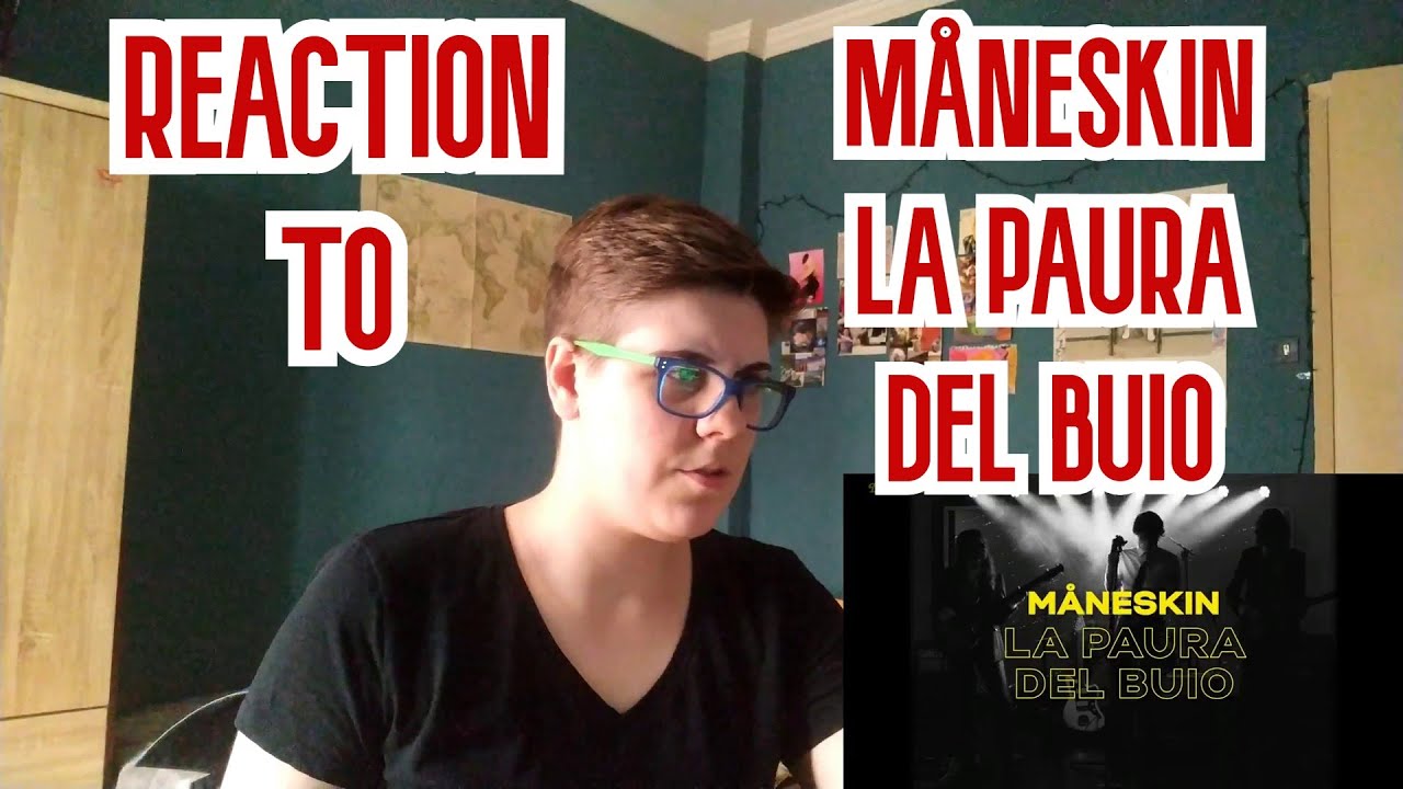 REACTION TO MÅNESKIN - LA PAURA DEL BUIO (LIVE)