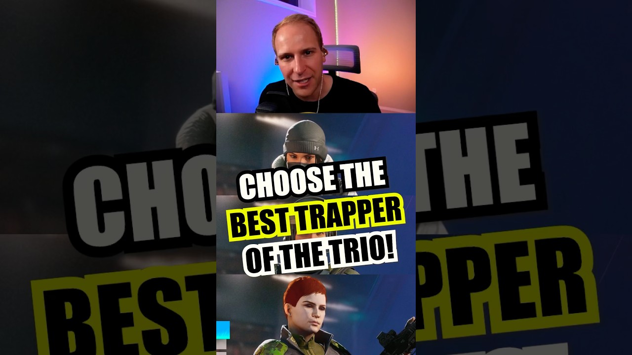 R6 Siege: Choose the best trapper! #rainbowsixsiege #r6 #6siege #r6siege #rainbow6siege
