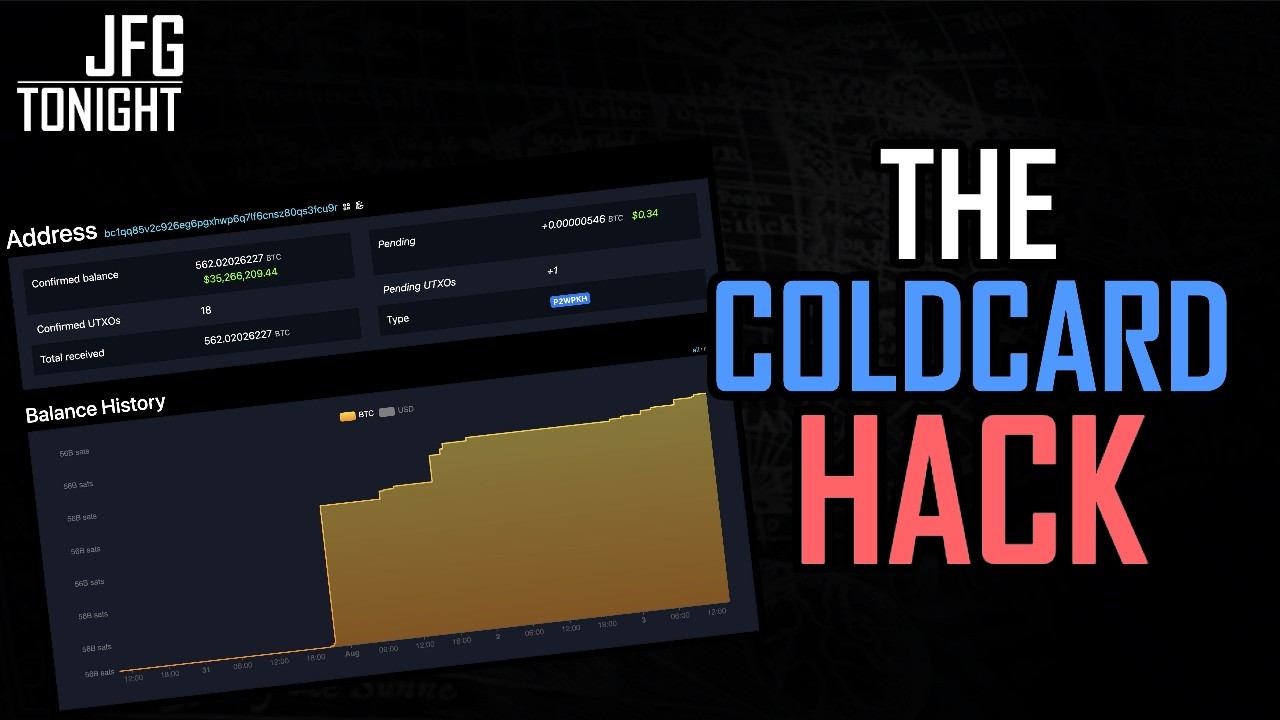 The ColdCard Hack | JFGT #1511