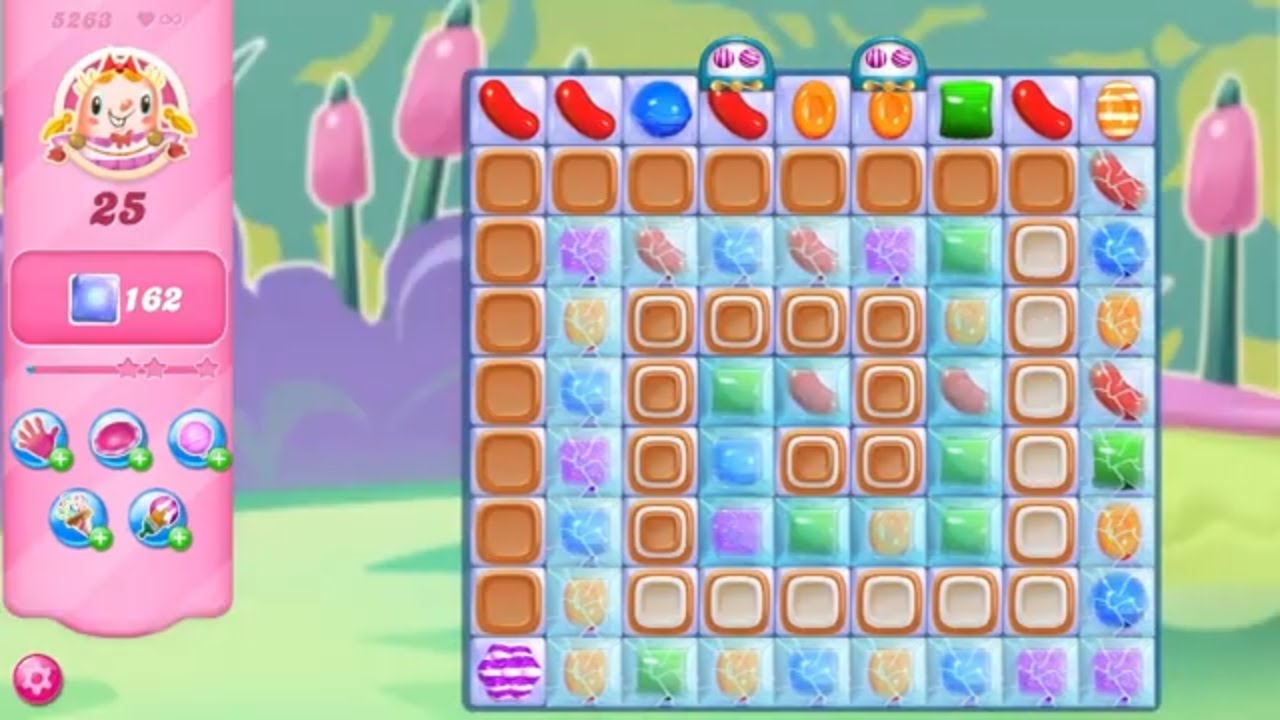 Candy Crush Saga LEVEL 5263 NO BOOSTERS (new version)