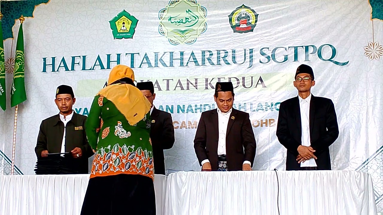 C. Prosesi pengukuhan sgtpq angkatan kedua,15 februari 2026