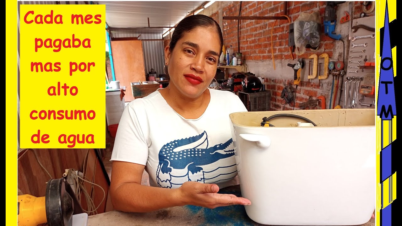 Como reparar tanque bajo de escusado que gasta demasiada agua