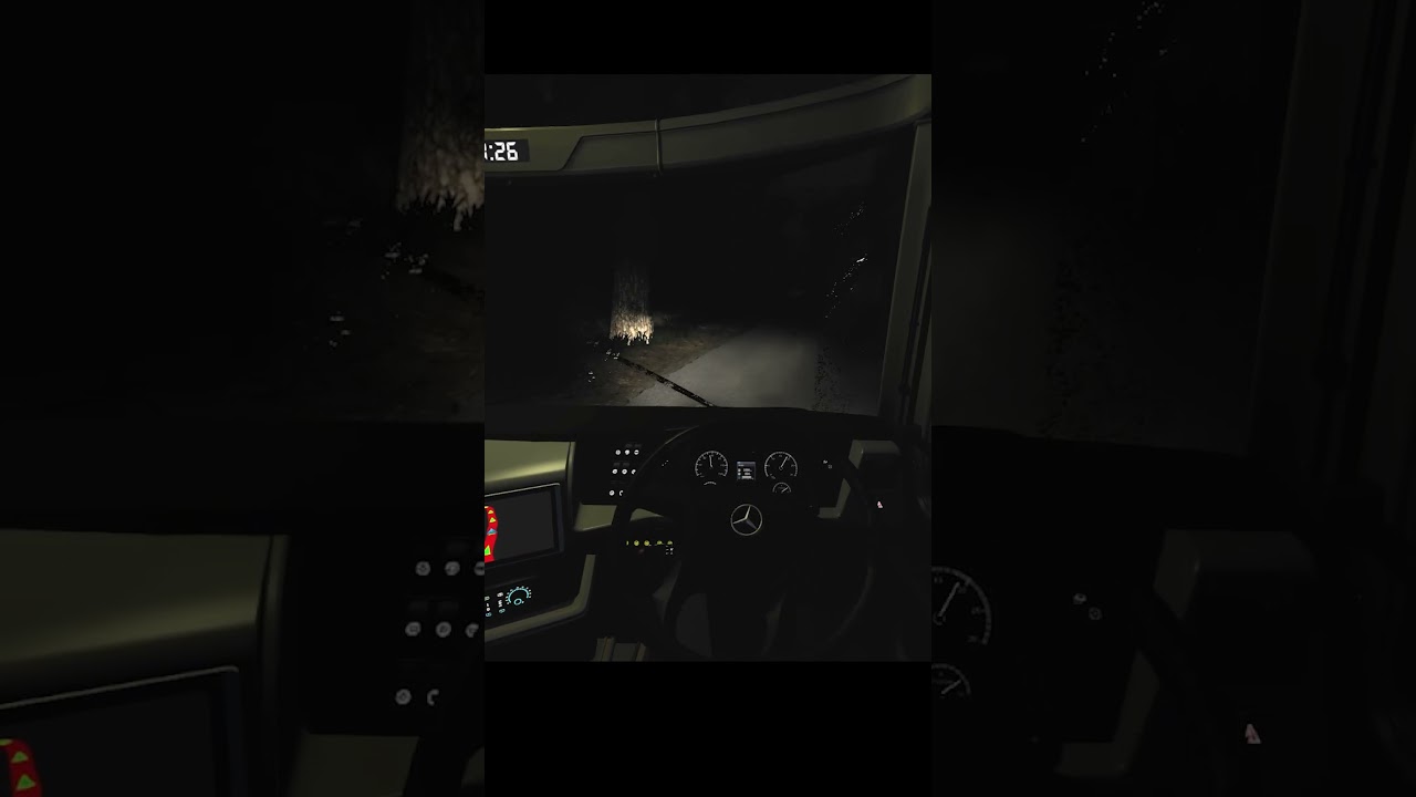 NGERI POLLL.... #ets2 #eurotrucksimulator2 #shorts #horrorgaming #ets2modindonesia  #ets2mods