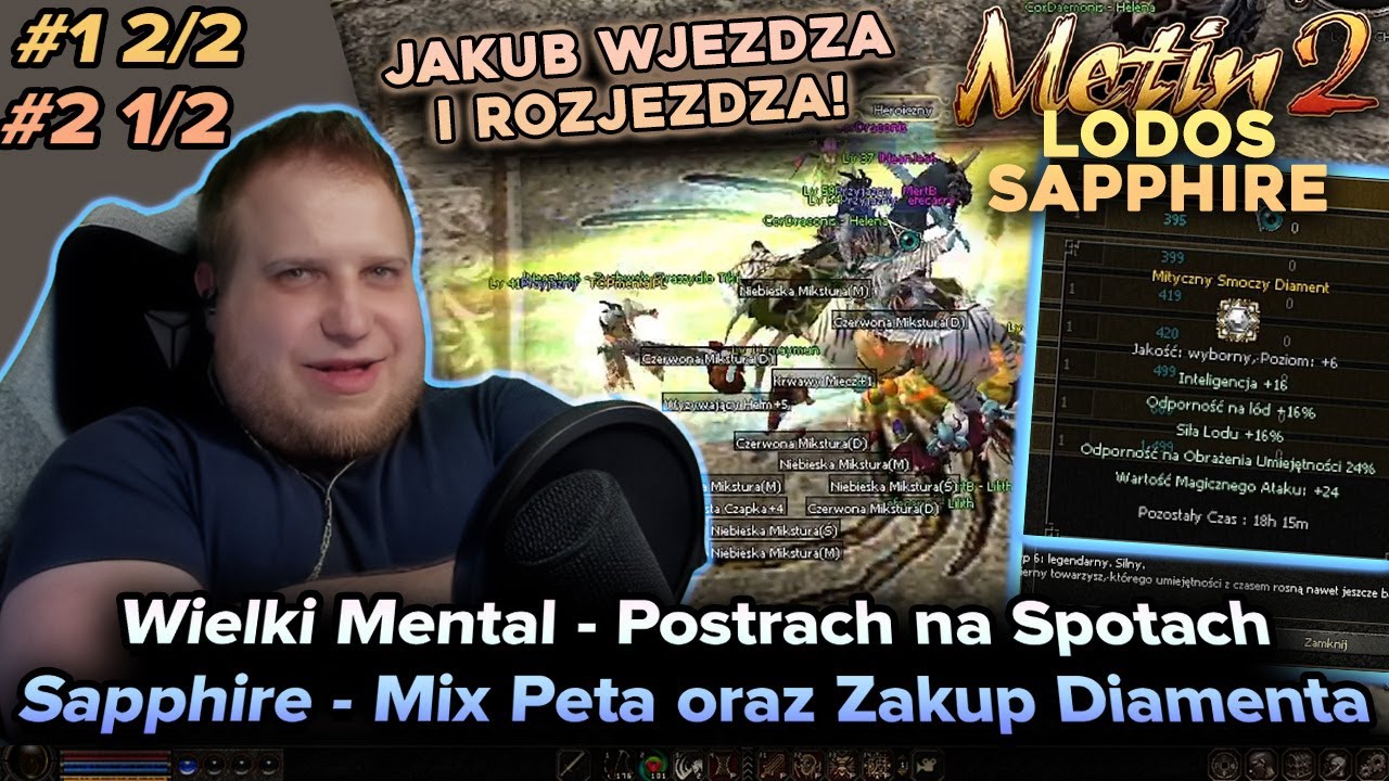 Sabal - Metin2 - Lodos/Sapphire - Potężny Mental na spocie i update na Surze - Dz.1 Cz.2, Dz.2 Cz.1