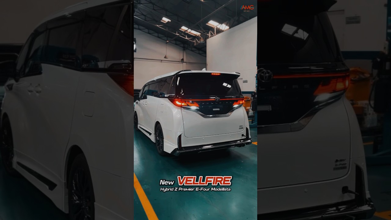 New #VELLFIRE Hybrid Z Premier E-Four Modellista