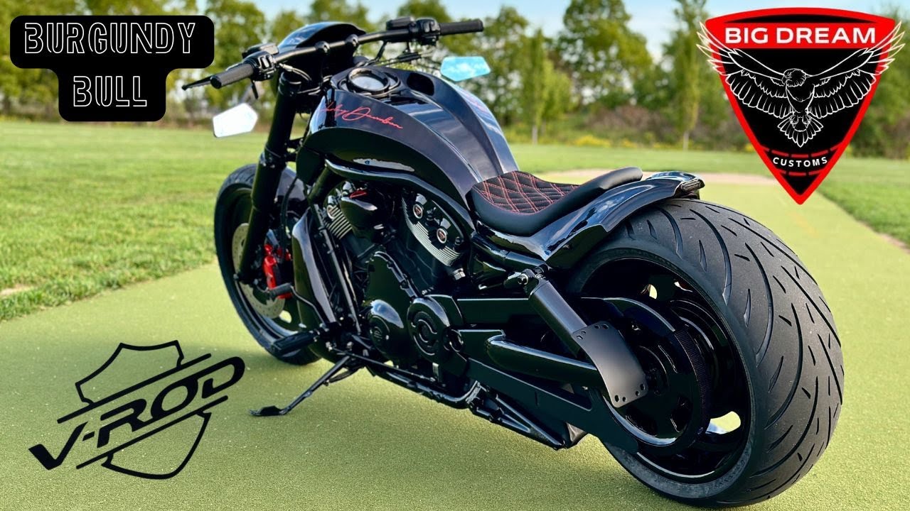 2008 Harley VRod Nightrod Special by Big Dream Customs #viral #porsche #custombuild #motorcycle #fyp
