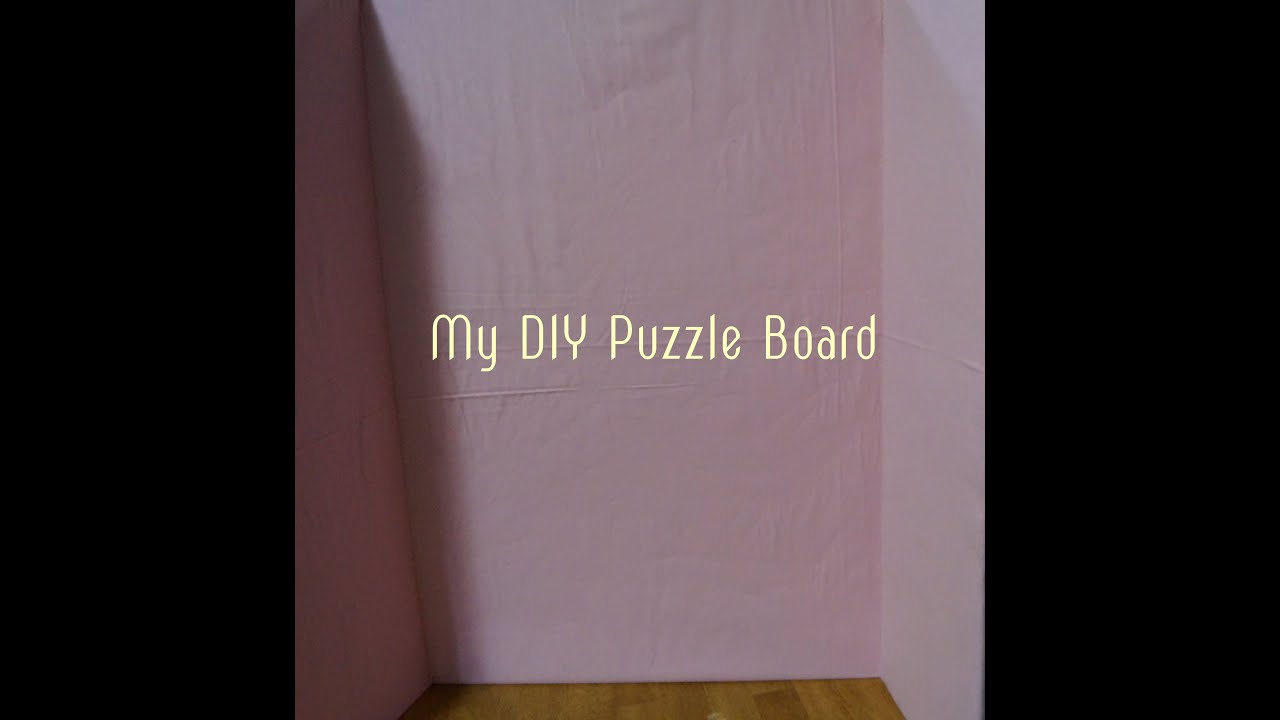 DIY Puzzle Board