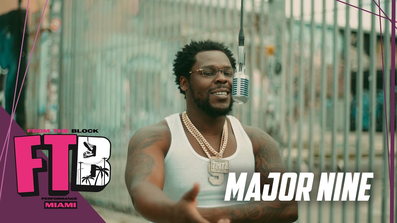 Major Nine - Time Lost | From The Block Performance 🎙(Miami 🌴)