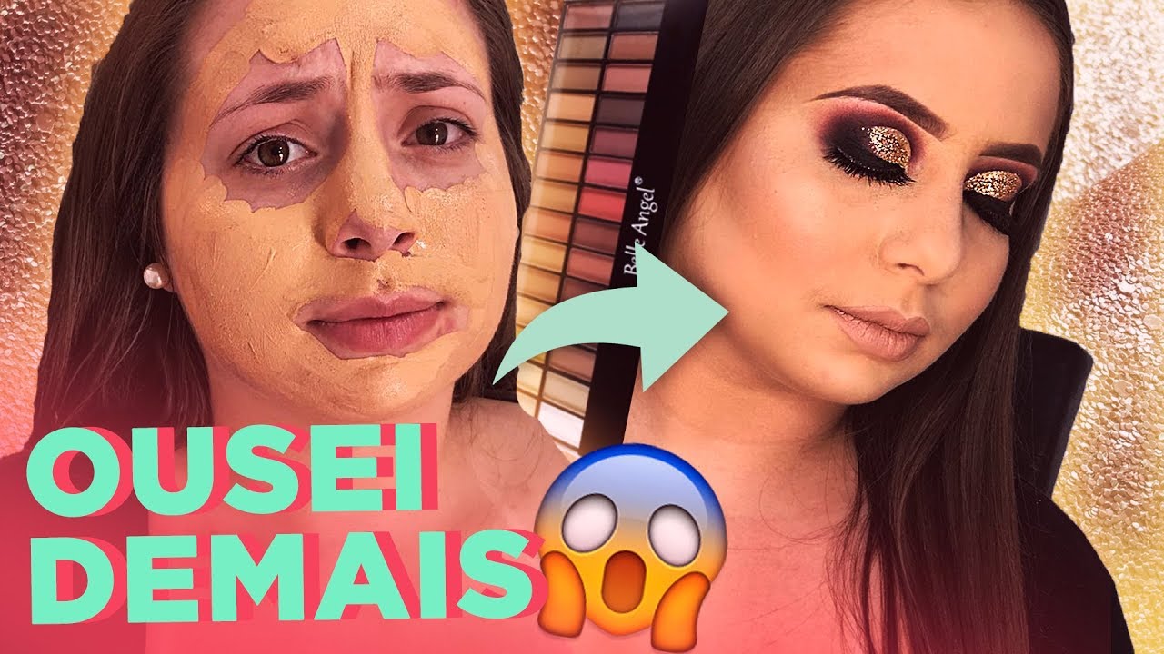 Maquiagem para FORMANDAS utilizando a paleta da Belle Angel!