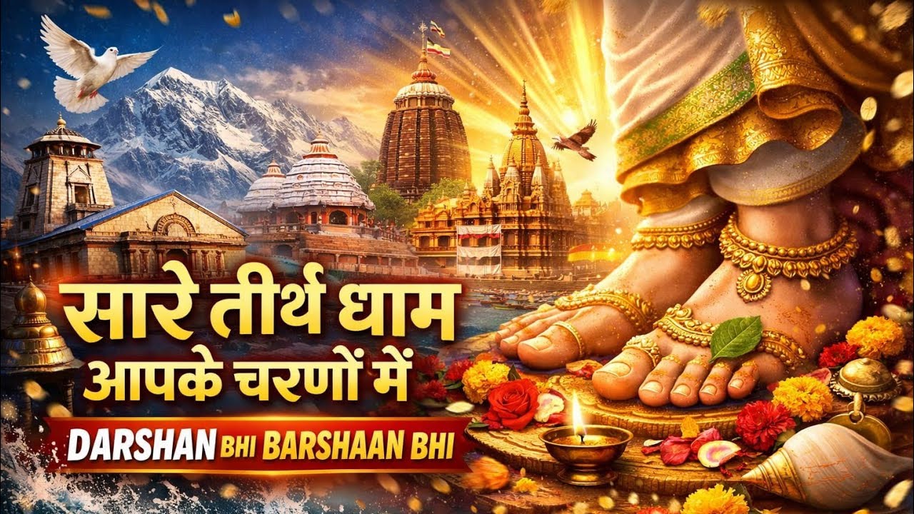 सारे तीर्थ धाम आपके चरणों में | Nonstop Khatu Shyam Bhajan | 1 Hour DJ Bhajan | Bhakti Darshan