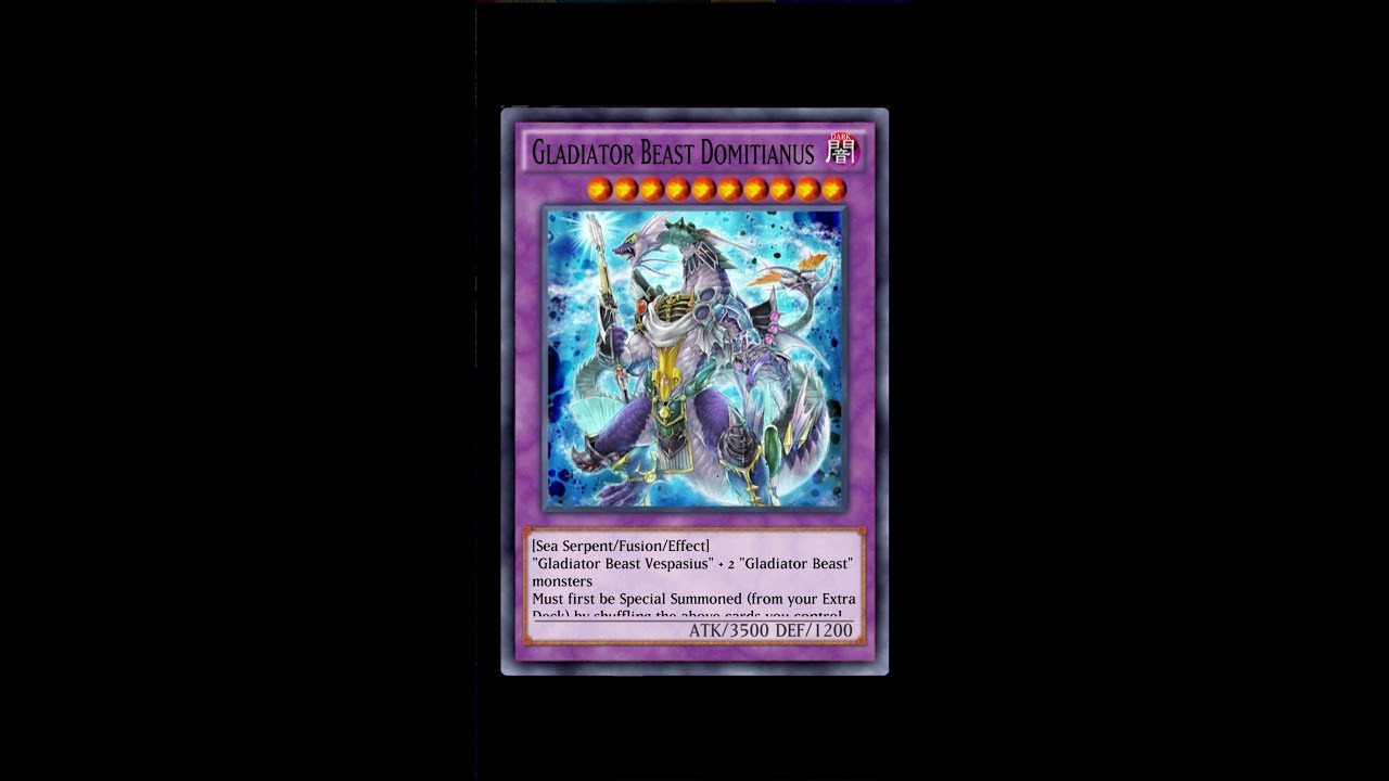 Yugioh Duel Links - Summon Gladiator Beast Dominitianus!